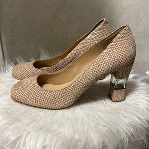 Talbots Beige Transparent Heels